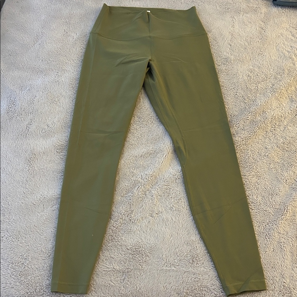 lululemon athletica Olive Green Leggings